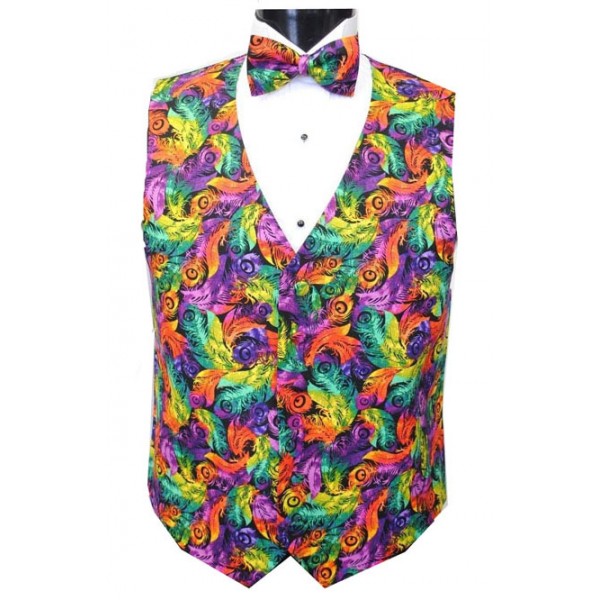 mardi gras puffer vest wholesale